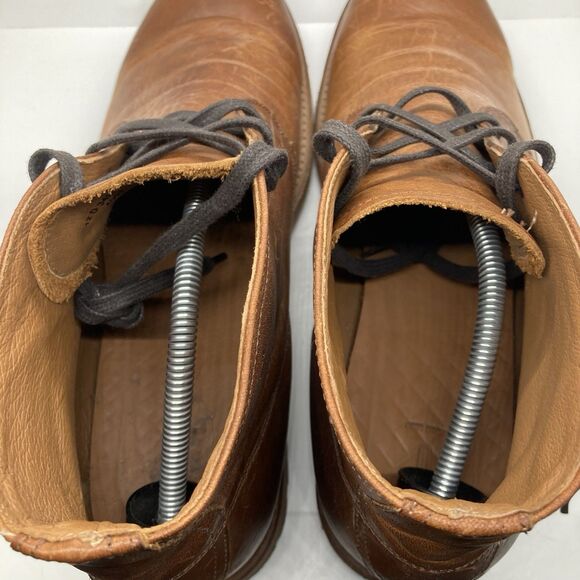 Frye Bowery Chukka Mens 12D Brown Shoes Boots main image 4